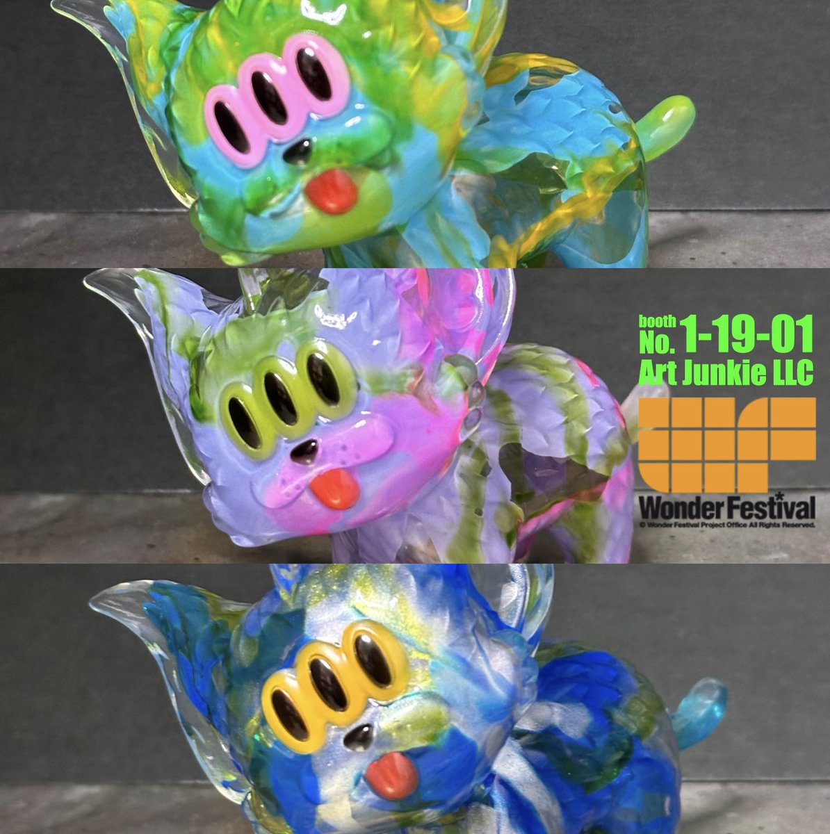2/8 WF2026W Art Junkie LLC booth No.1-19-01 #ソフビ #sofvitokyo