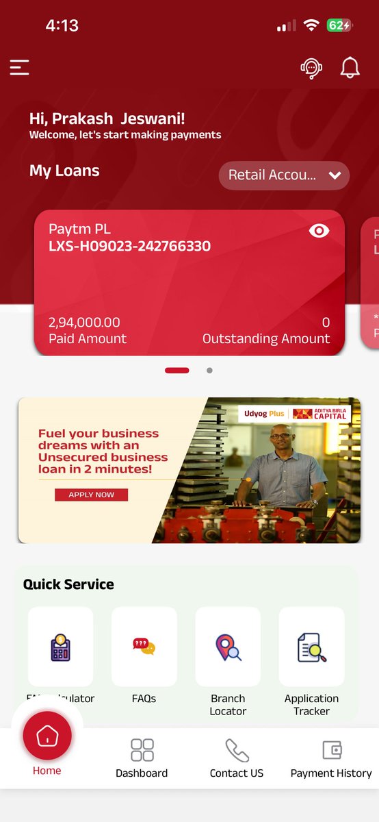 J_Prakash09's tweet photo. @Paytm @Paytmcare @abcapital @RBI 
Loan fully paid (Paytm shows ₹0 outstanding) but still getting recovery SMS from collection agency. Please stop this and confirm loan closure immediately. https://t.co/sifL3lyjJC