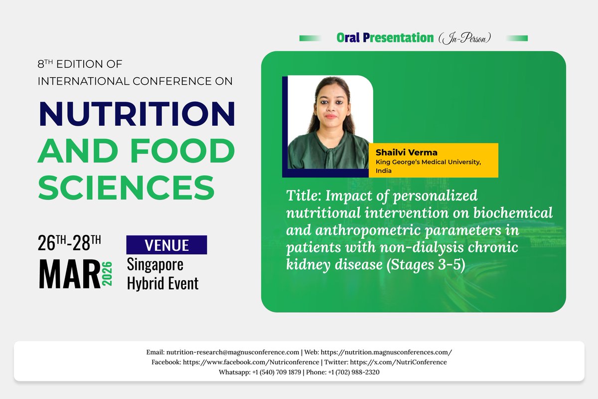 Nutrition And Food Sciences tweet media
