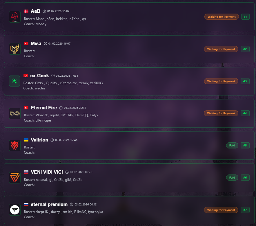 TRCS Espor tweet media