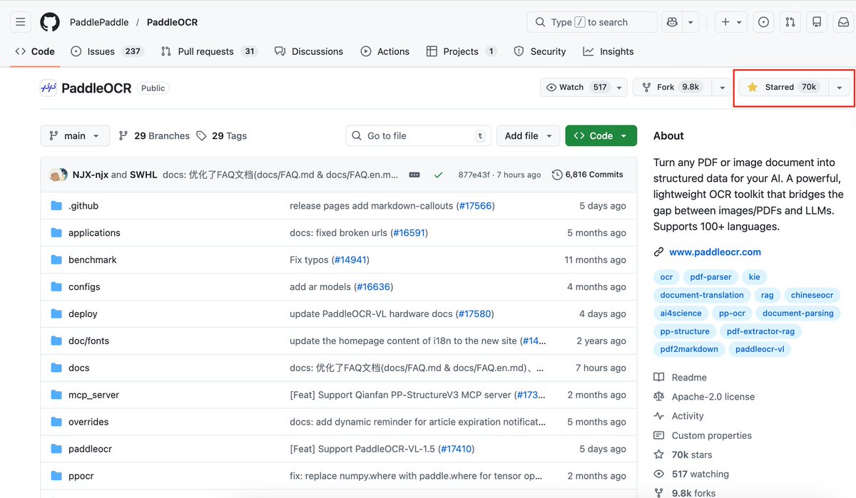 PaddlePaddle tweet media