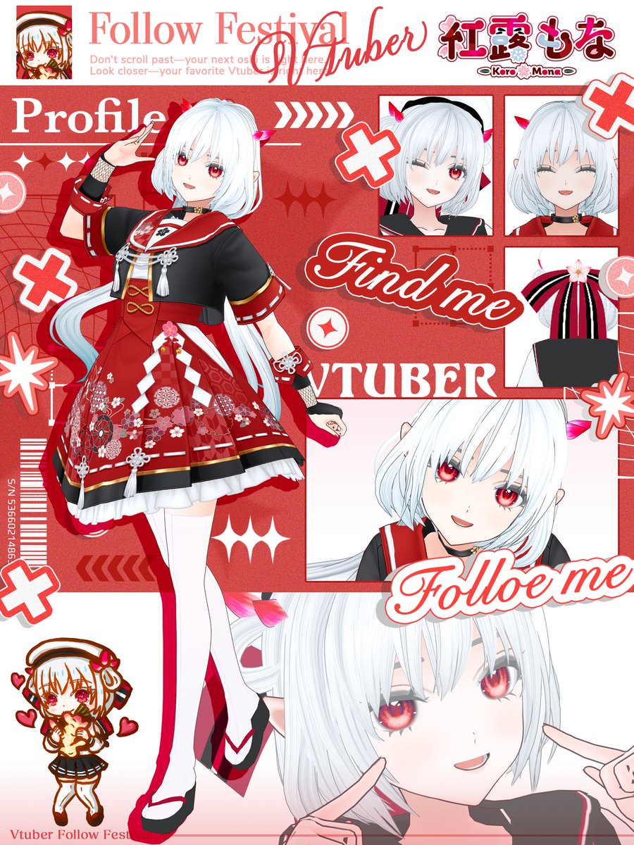 紅露もな❄岩手個人Vtuber tweet media