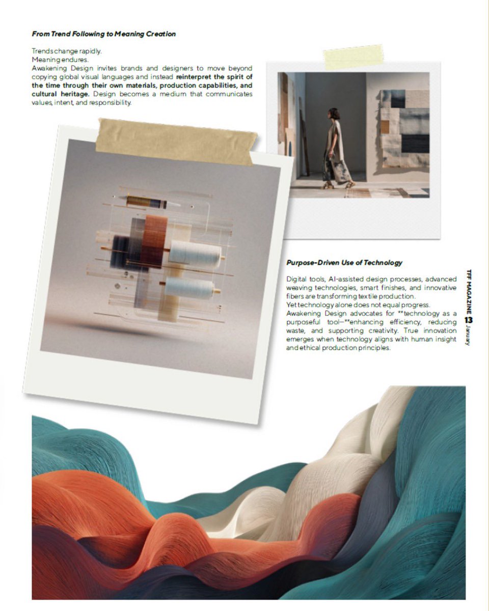 ⸻

TFF Magazine Manifesto Is Live | 2026

At TFF Magazine, we believe that design is not merely an aesthetic expression, but a way of creating awareness, responsibility, and meaning.