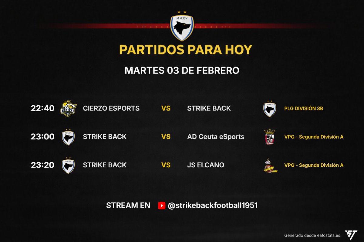 Strike Back FC tweet media