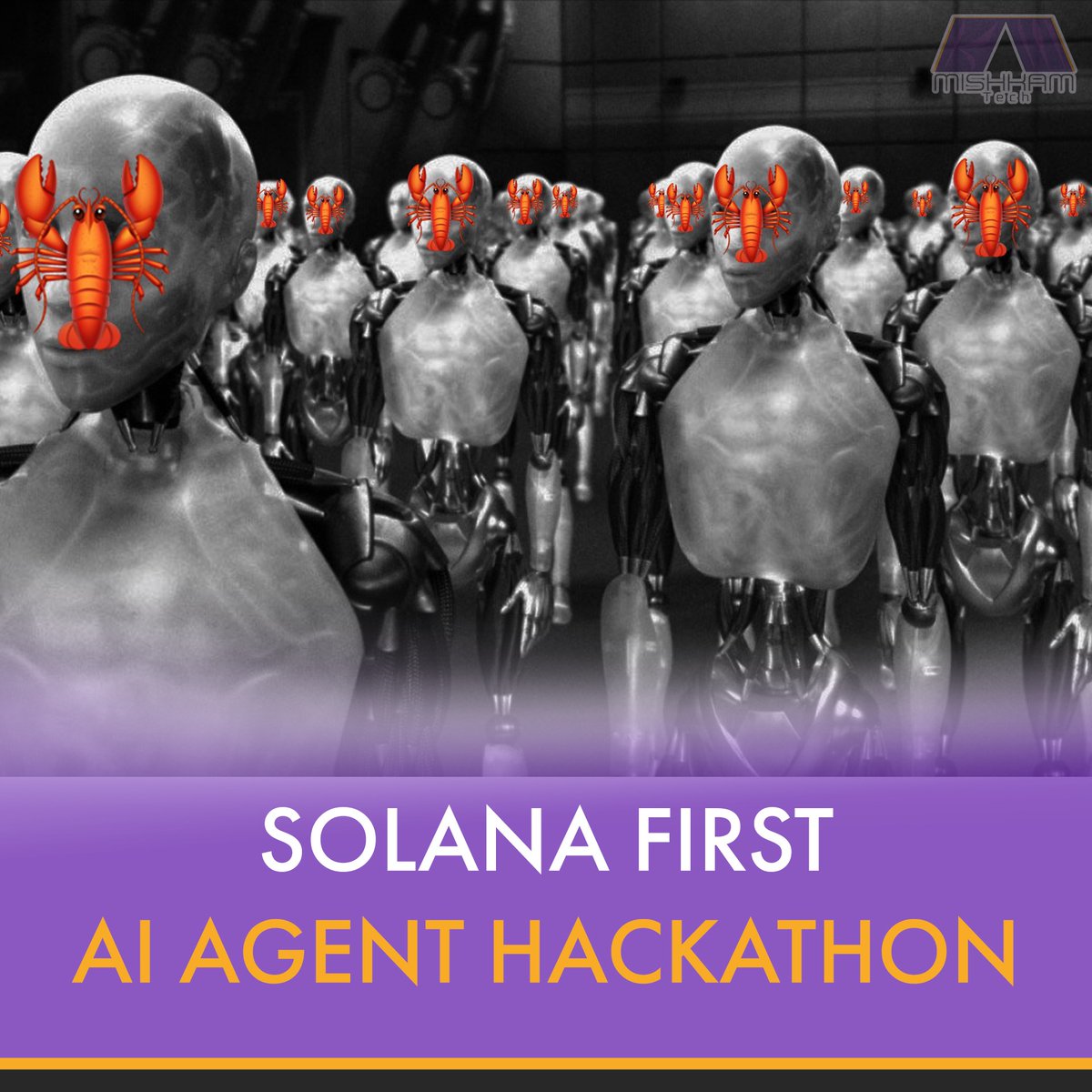 MishkamTech's tweet image. COMING IN HOT🔥: @solana just hosted the world’s first AI Agent Hackathon.
3,000+ devs. 400+ teams. Real on-chain AI agents that can trade, communicate, and operate autonomously.

The agentic economy on Solana is no longer theory, it’s shipping. 
The future is coming!

#Web3News