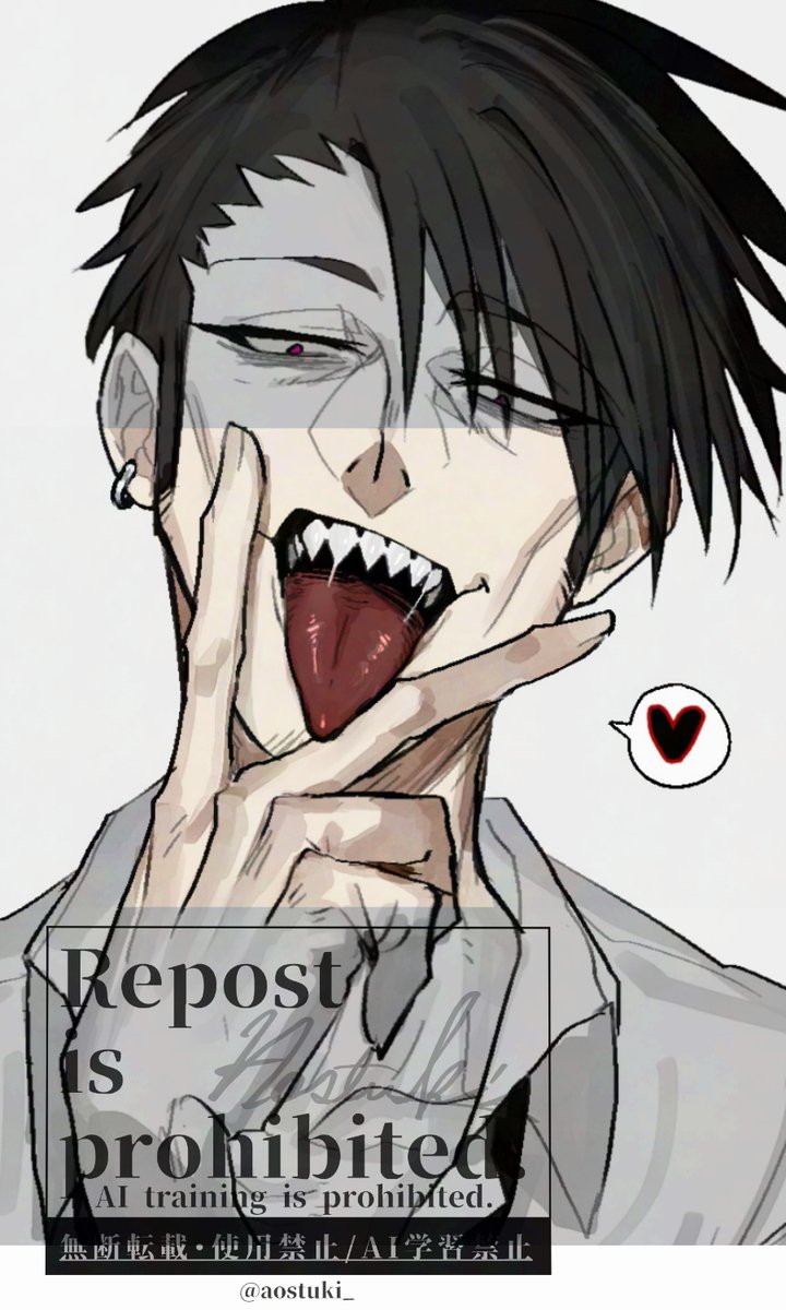 「# 見た人も無言で舌を出してるキャラを貼る」|あおつきのイラスト