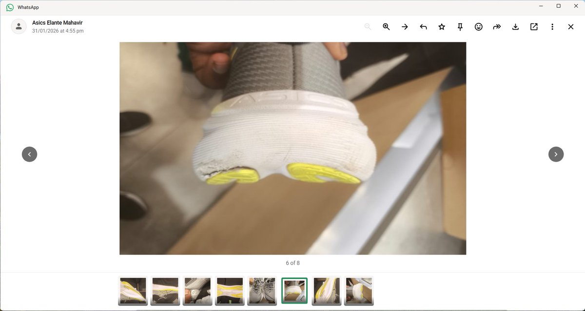 raja15081963's tweet photo. @ASICSIndia @ASICS_India @IndiaAsics @india_asic16103 @GrahakJagoo @nch1915 @asicsbtc @ConsumerRightsI @poor_quali34350 It is very disturbing that a Asics shoes HSN Code 64041190 SKU1011B958.022.10 Item Desc. Men / Performance Running / 4570158858243 vide Invoice Number LECGIV003588 on 13.12.2025 @ Rs. 16499/= outsole peeled out within 1 month of purchase in spite of normal use.🙁🙁 https://t.co/uthagSpOev