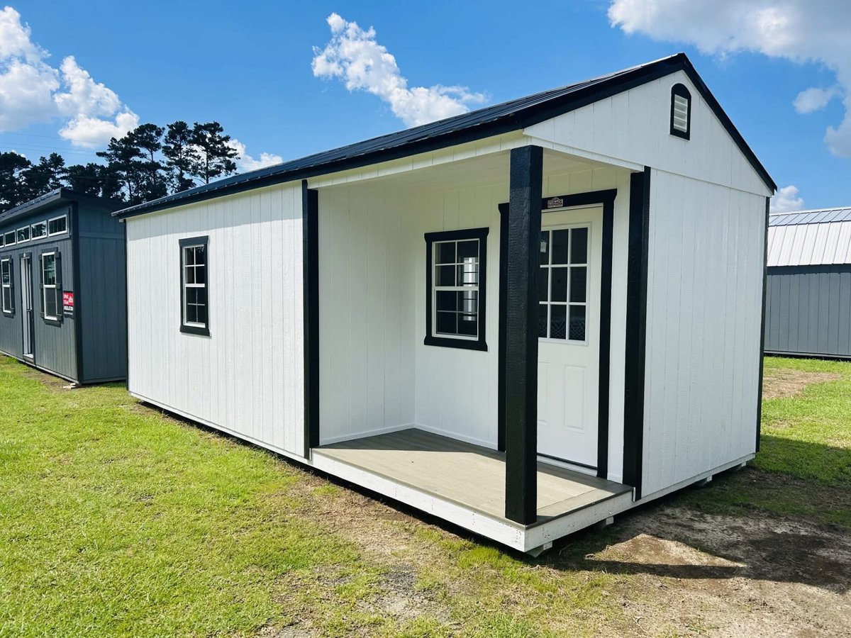WillisBuildings's tweet photo. 🏡 Side Cabin Model Shocase
Built for comfort. Designed to last.

✔️ 4’x8’ front porch
✔️ Pitched gable roof
✔️ 3 windows + 9-lite door
✔️ 93.5” wall height

📐 Sizes from 12x24 to 16x60
💳 Rent-to-Own | No credit check

🌐 https://t.co/c18ajL7153 https://t.co/EaoLYfNVgq
