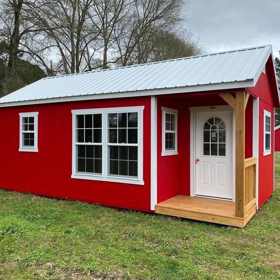 WillisBuildings's tweet photo. 🏡 Side Cabin Model Shocase
Built for comfort. Designed to last.

✔️ 4’x8’ front porch
✔️ Pitched gable roof
✔️ 3 windows + 9-lite door
✔️ 93.5” wall height

📐 Sizes from 12x24 to 16x60
💳 Rent-to-Own | No credit check

🌐 https://t.co/c18ajL7153 https://t.co/EaoLYfNVgq