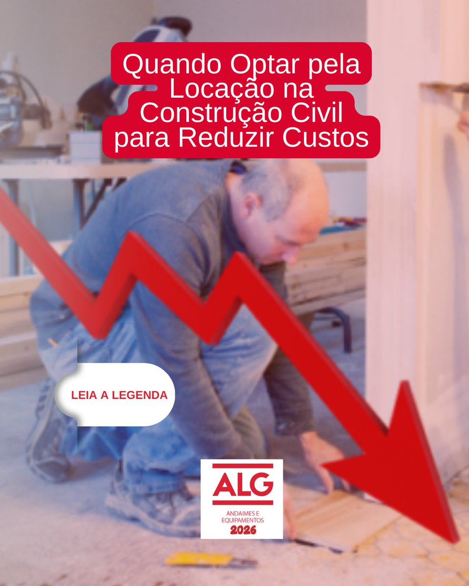 ALGAndaimes's tweet photo. Uma gestão eficiente de equipamentos é um dos pilares para manter a obra organizada, dentro do orçamento e com o cronograma em dia. Saber quando utilizar a locação na construção civil é parte fundamental dessa estratégia. 
A boa gestão envolve controle de inventário, planejamento https://t.co/wC4VAQzFWK