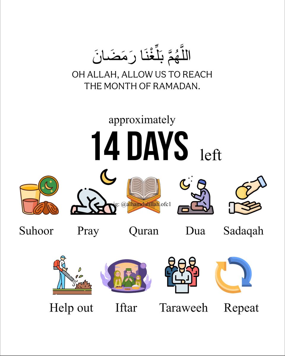 Cool_Ustaz's tweet photo. Just two weeks to go. 🌙🕌♥️ https://t.co/FlACmuDNoK