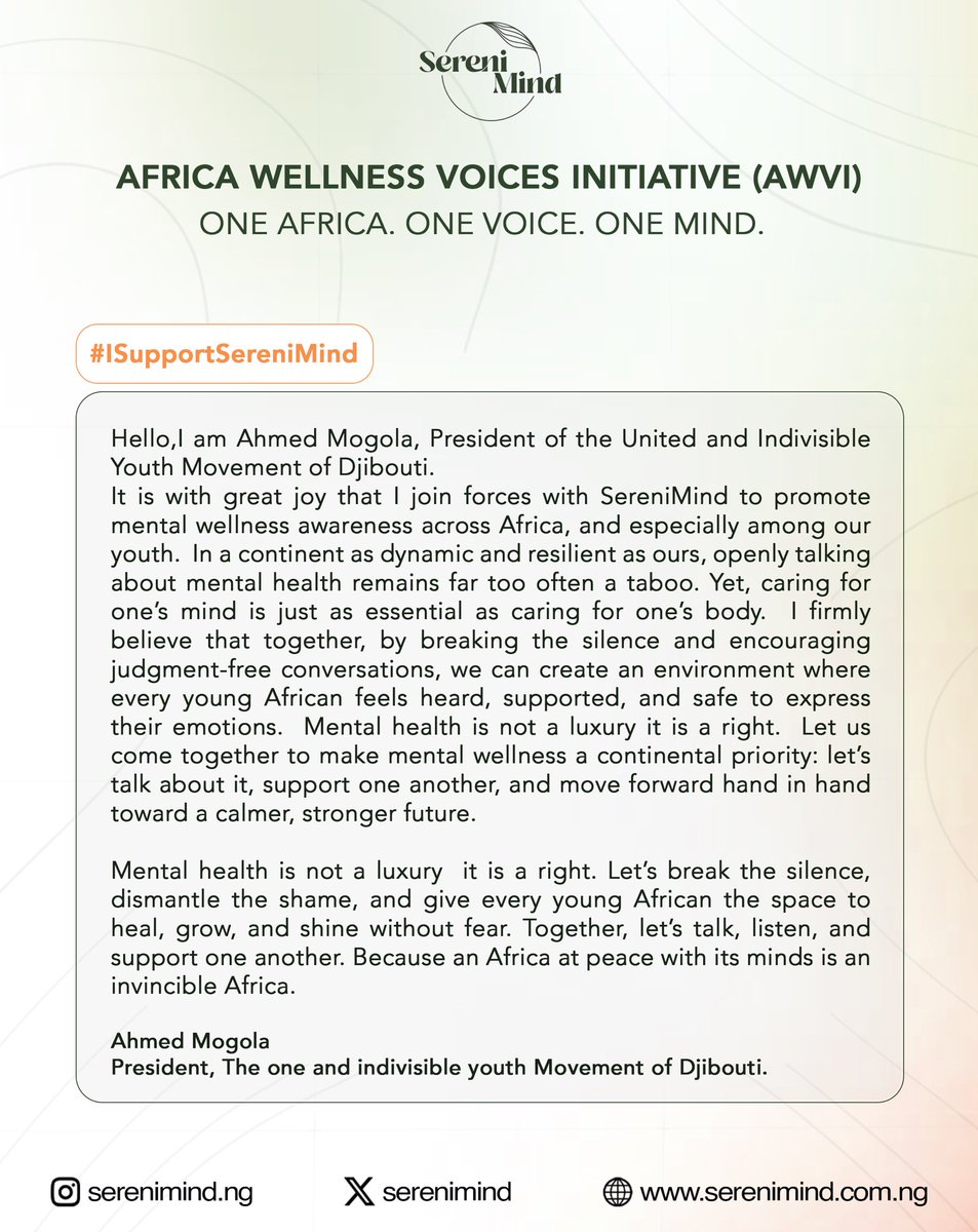 SereniMind tweet media