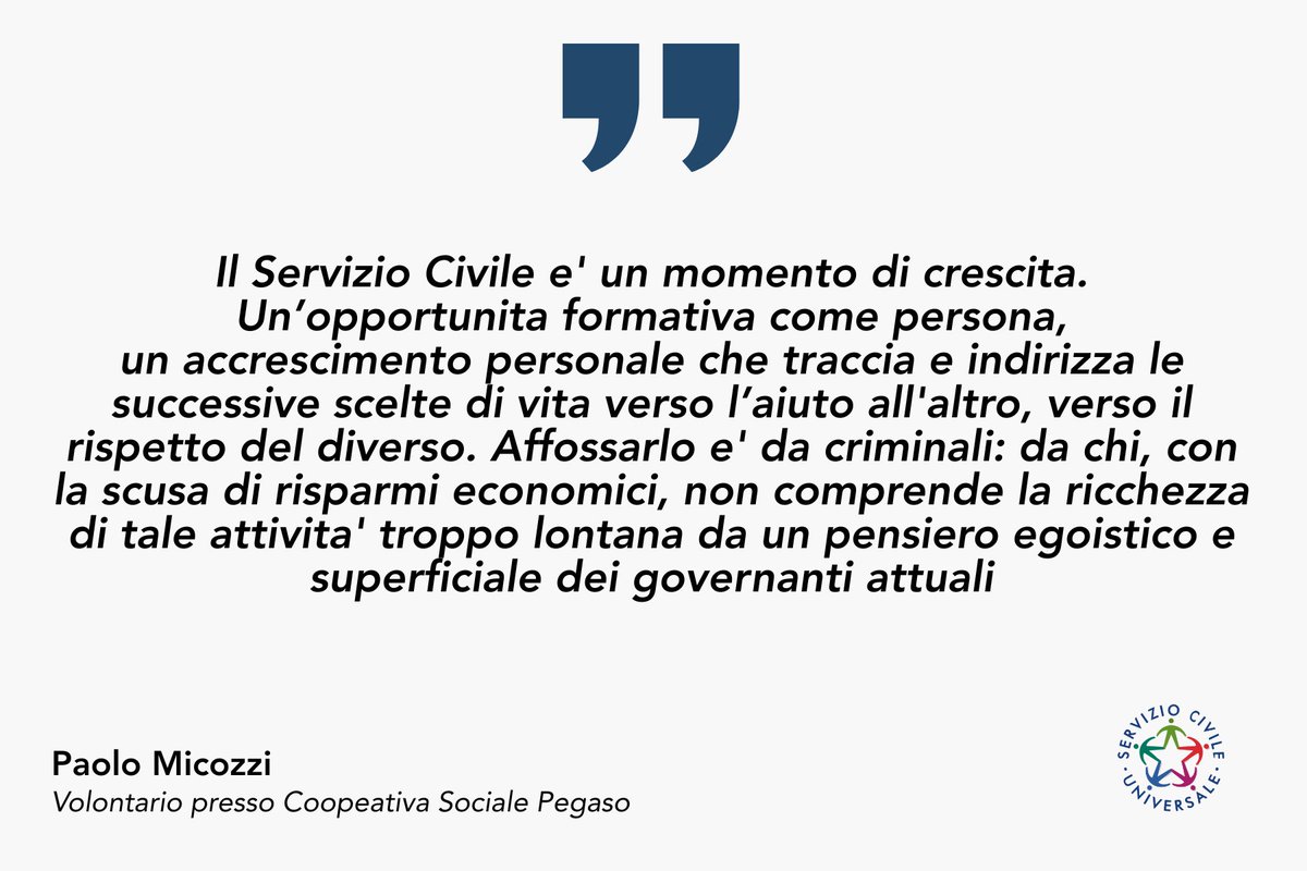 Forum ServizioCivile tweet media