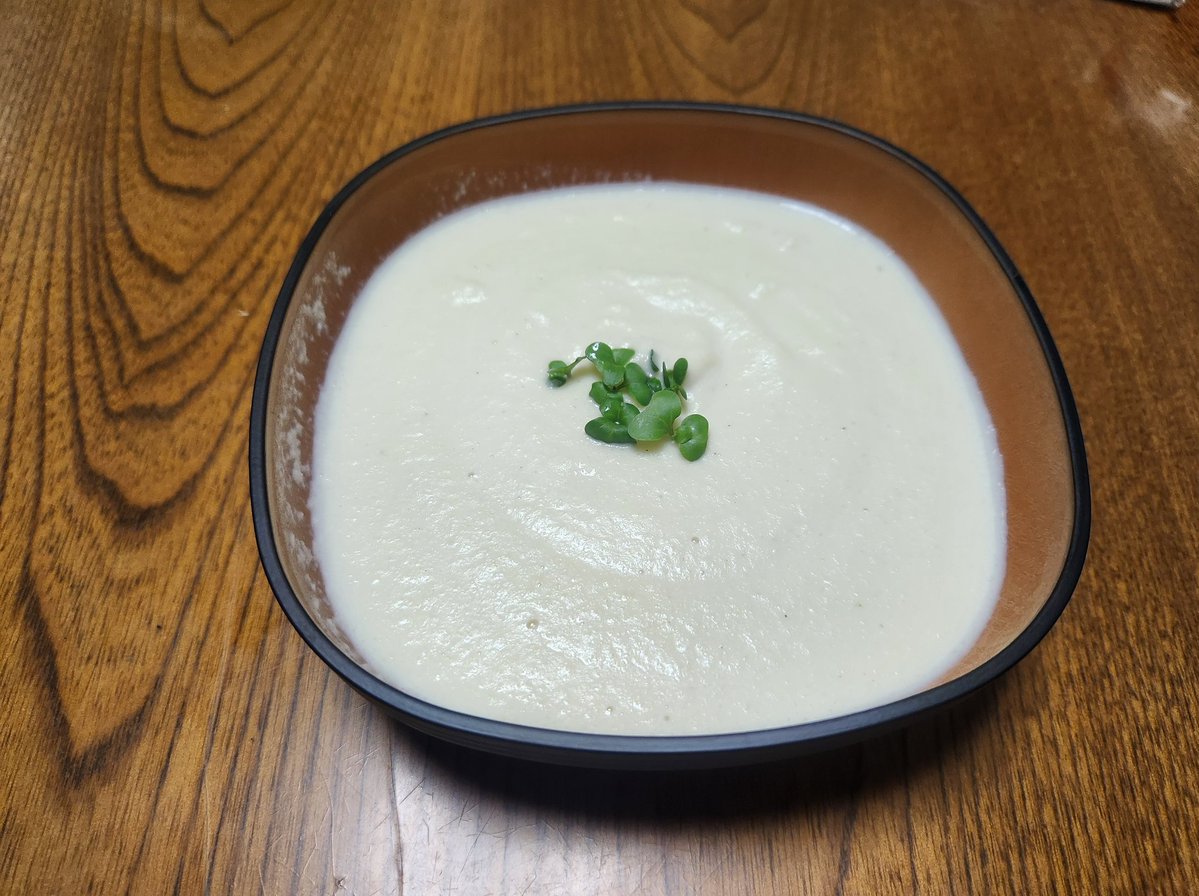 かりふらわーのポタージュです🌿