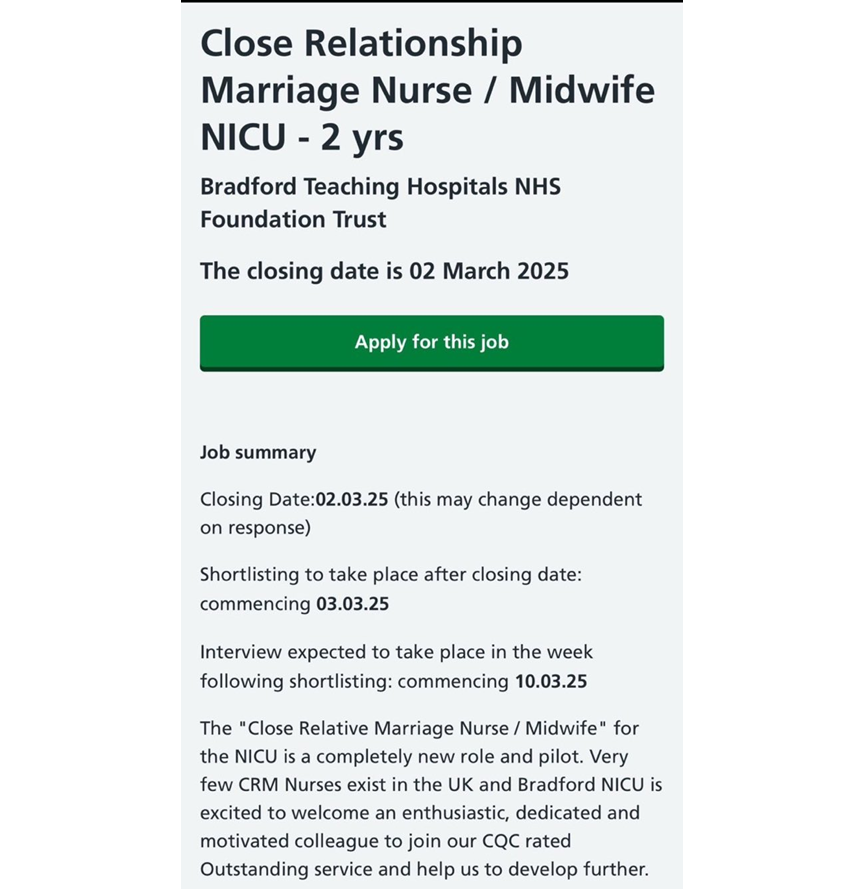 BasilTheGreat's tweet image. 🚨UK HOSPITALS ADVERTISE FOR INCEST SPECIALIST NURSES

That's right.
We now need specialists to deal with the deformed babies born from incestuous couples in the UK.

We all know who does this but you will probably be arrested if you call it disgusting and backward