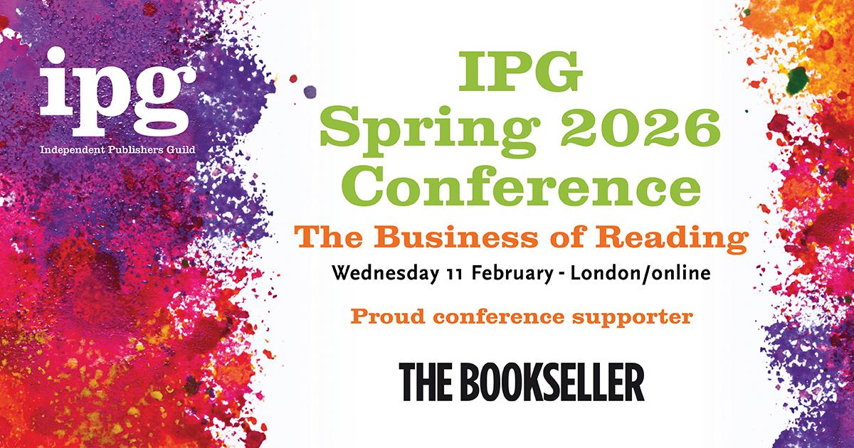 thebookseller's tweet photo. We’re very excited to be part of the IPG’s 2026 Spring Conference on
11 February!
You’ll find our team there throughout the day #IPGSC https://t.co/CusgFo8vb3