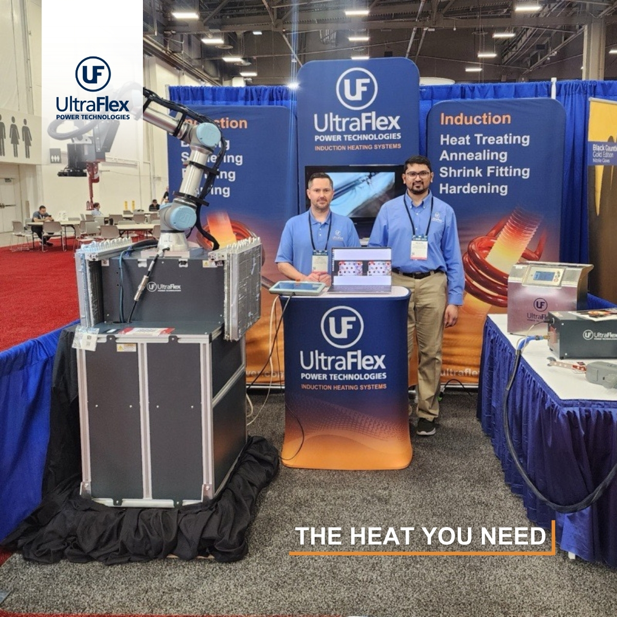 ultraflexpower's tweet image. We’re live at #AHR2026! 🚀
🗓️Feb 2 – 4, 2026
📍Las Vegas Convention Center
🔍Booth C8048
Stop by to see our induction brazing solution in action redefining efficiency for the HVAC industry.
#UltraflexPower #InductionHeating #HVAC #AHR2026 #InductionBrazing