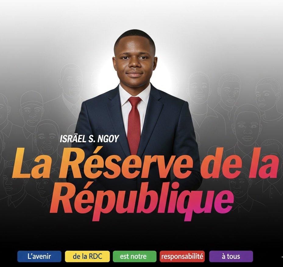 ISRAELSNGOY's tweet photo. L’avenir de la RDC est  notre responsabilité à tous https://t.co/gideLc0MJK