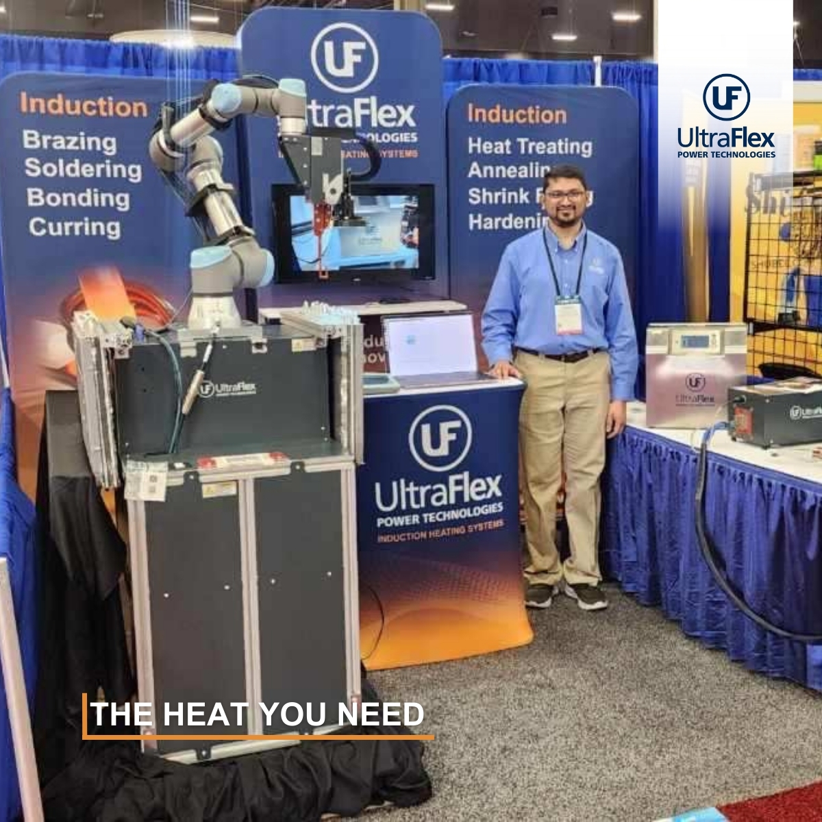 ultraflexpower's tweet image. We’re live at #AHR2026! 🚀
🗓️Feb 2 – 4, 2026
📍Las Vegas Convention Center
🔍Booth C8048
Stop by to see our induction brazing solution in action redefining efficiency for the HVAC industry.
#UltraflexPower #InductionHeating #HVAC #AHR2026 #InductionBrazing