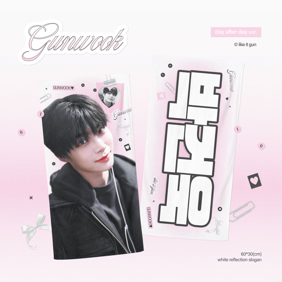 📢 
day after day ver. Slogan이 추가되었습니다.
변경을 원하시는 분은 DM부탁드립니다!

day after day ver. Slogan が追加されました！

ご注文内容の変更をご希望の方は、DMにてご連絡ください。

日本予約注文は【4日 23:59】まで受付しております。
何卒ご注意ください🙇‍♀️