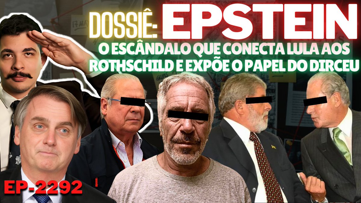 kimpaim's tweet photo. Dossiê: EPST3lN - O Escândalo GLOBAL Que Conecta LULA Aos ROTHSCHILD e Mostra o PAPEL do Dirceu.
https://t.co/UeEXgK9pWd https://t.co/zNSVJf9T2v