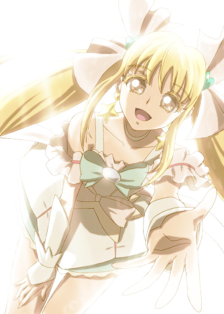 #再掲したっていいじゃないかお気に入りのイラストなんだもの  
やはりこのイラストですかね、プリキュアオールスターズのキュアエコーさん。