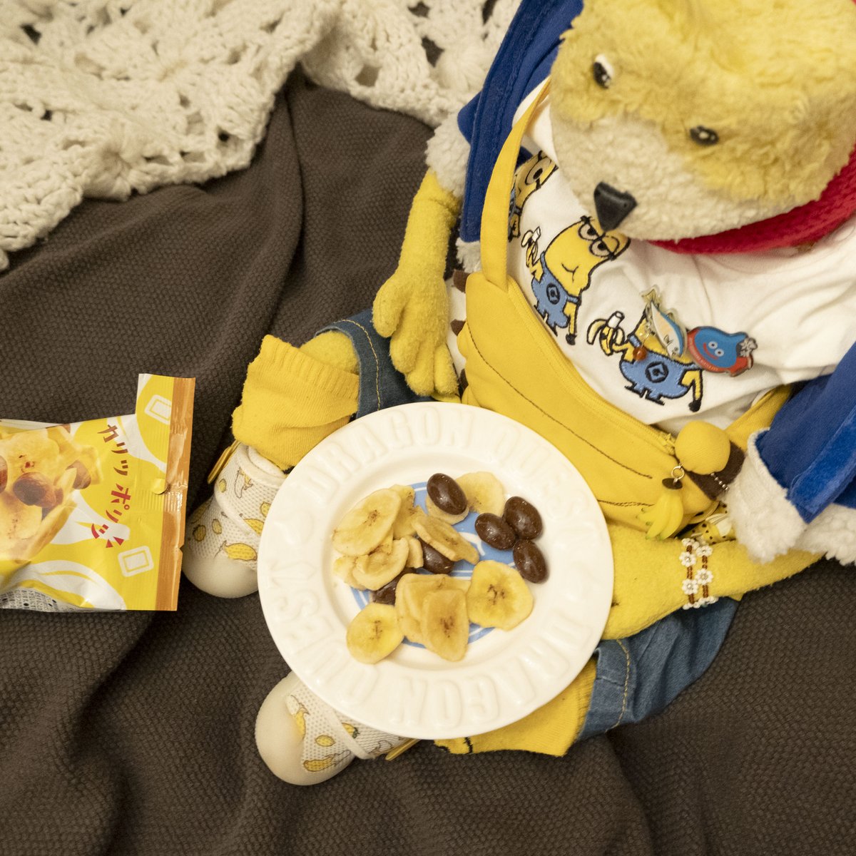 だいぶまえのバナナー！チョコバナナッツ！

ほんとーはバナナチョコナッツだよねえー？おじさんがバナナッツっていいたかっただけじゃなーい？ #えりくのおやつ