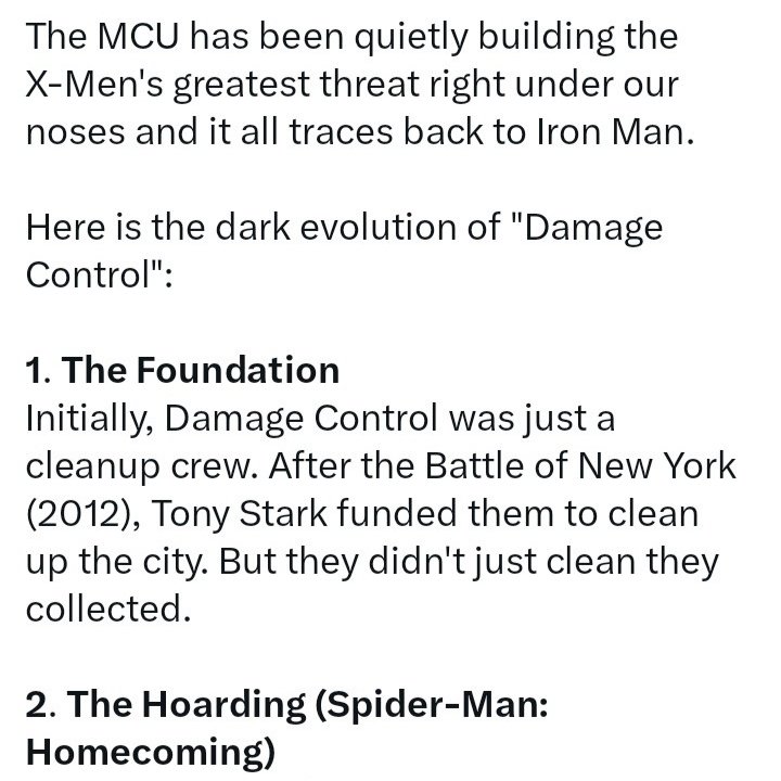 NerdTalksShow's tweet image. 🚨Did You Know?
How Tony Stark Accidentally Created the Sentinels.

(via: @PunishMeNot)

#AvengersDoomsday
#XMen
#Sentinels