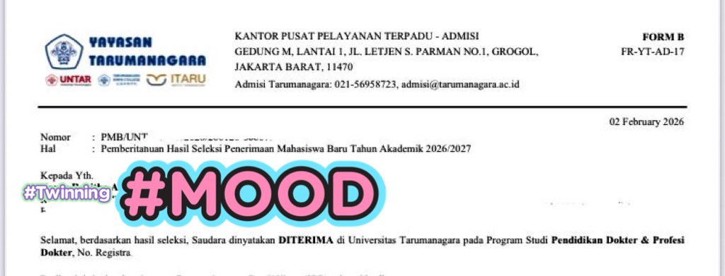 callmeraraya's tweet photo. MABA FK UNTAR 2026 MUTUALAN YUUUKK!!🤍😆 https://t.co/1Cuacavb6M