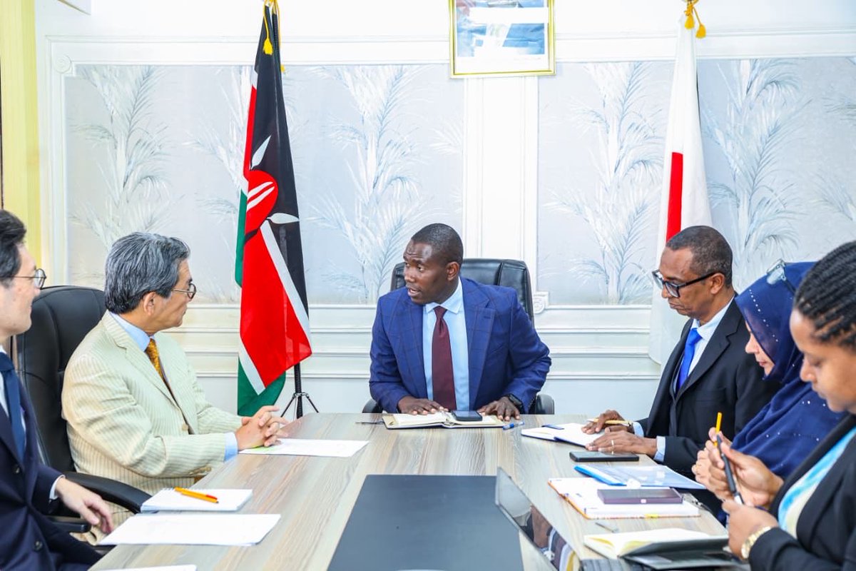 MOH_Kenya's tweet image. Kenya and Japan have reaffirmed their strong bilateral partnership in the health sector, with renewed focus on advancing Universal Health Coverage (UHC) and strengthening health system resilience.

The Principal Secretary, State Department for Medical Services, Ouma Oluga, today…