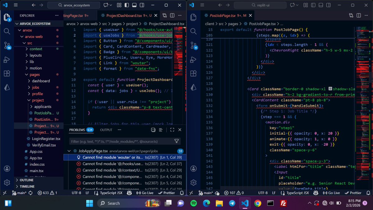 POV: you finally decided to ship, and TypeScript decided to ship you 634 problems instead.
Anticipate Arvox 😭