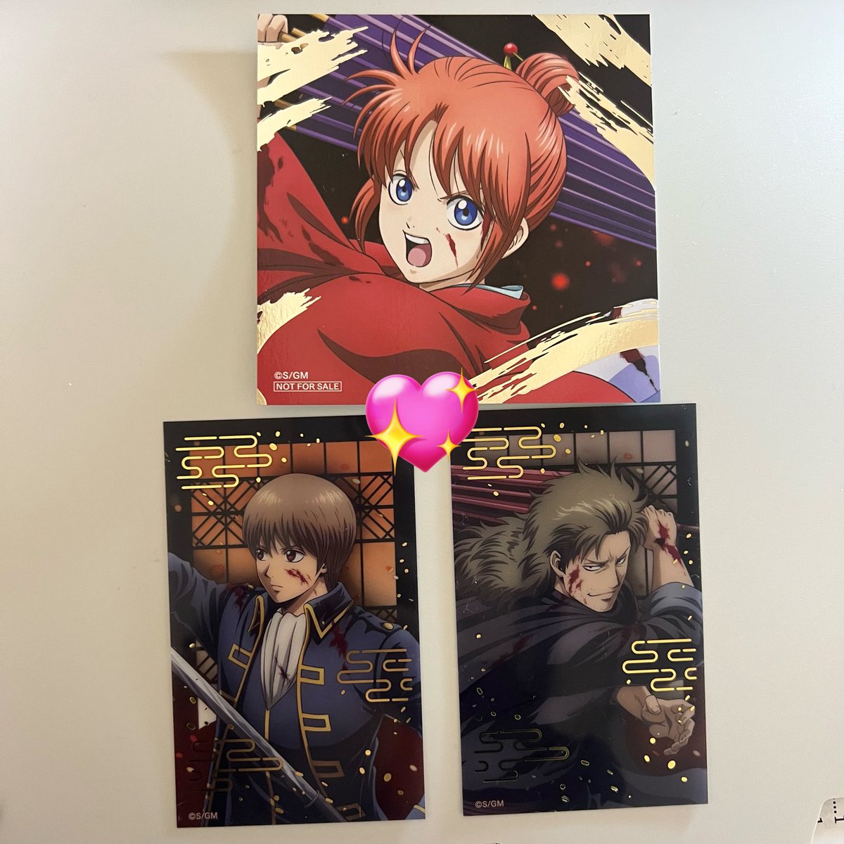 AAA__N_M's tweet photo. 【交換】銀魂 吉原炎上篇 アニメイト特典
アクリルカード

譲▶︎画像
求▶︎銀時

💭郵送交換希望

初心者ですのでわからないことが多いかと思いますが、宜しくお願いいたします！ https://t.co/E19k8CKYIS