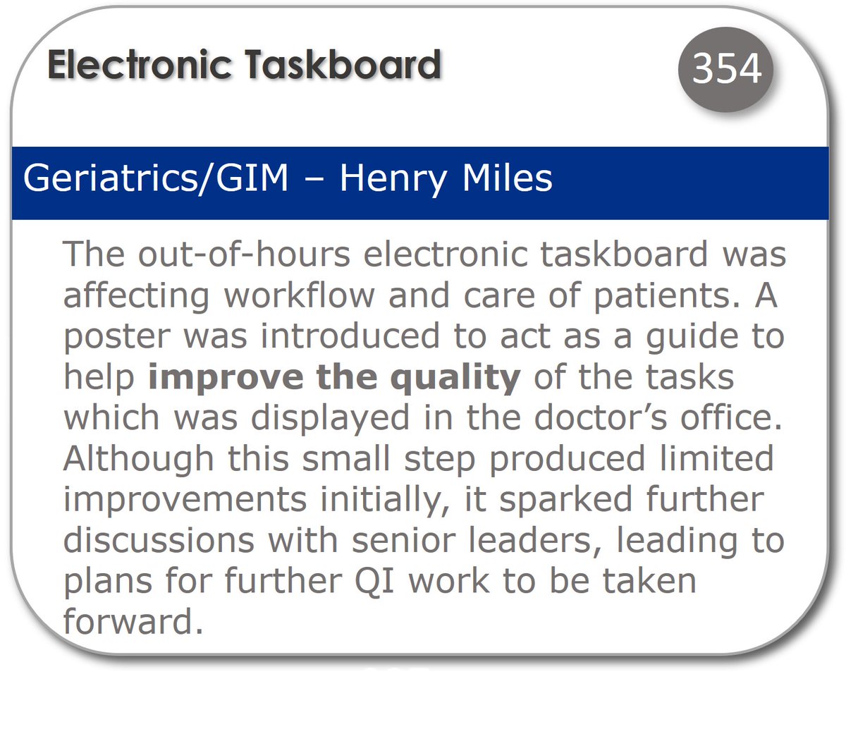 Quality Improvement @ Barnsley Hospital tweet media