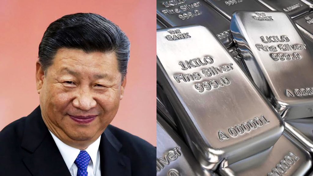 rkmtimes's tweet photo. JUST IN📈🇨🇳🔥 Spot #Silver prices in Shanghai #METALS market are now trading above $104/oz, signaling strong physical demand and lowering supply in the silver market. https://t.co/qeuLAu1AXb