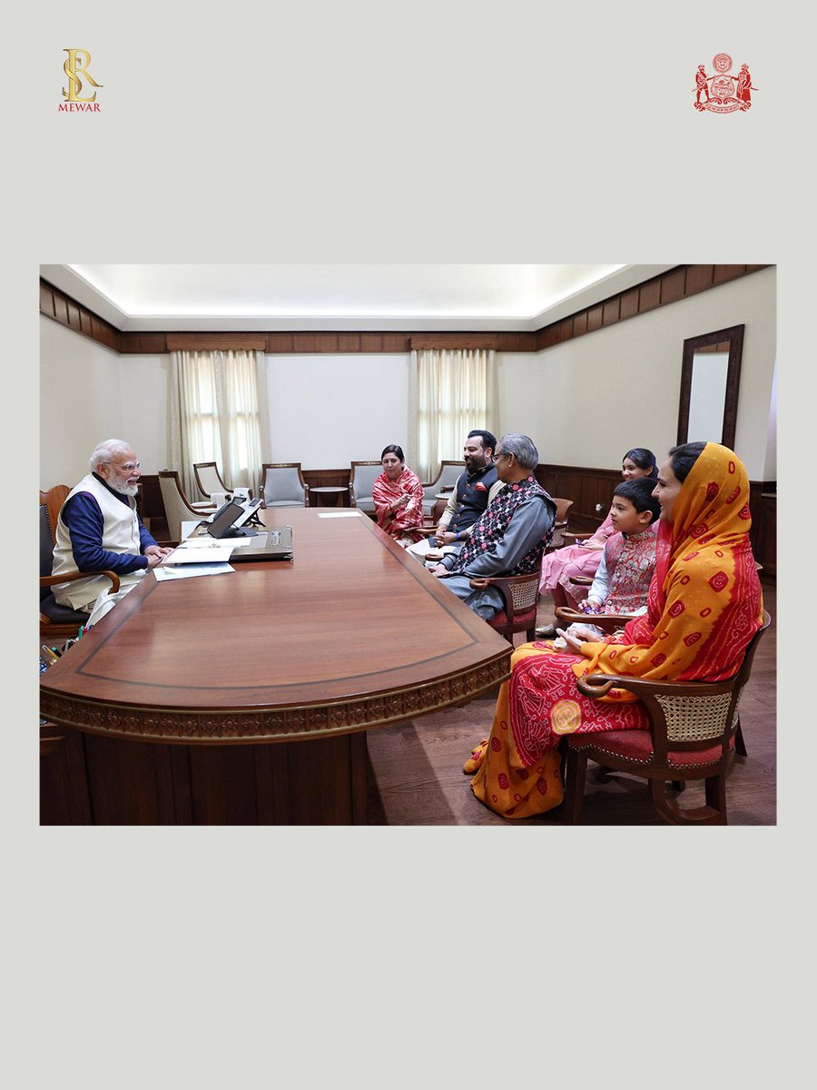 With our beloved Prime Minister परम श्रद्धेय श्री नरेंद्र मोदी जी 🙏