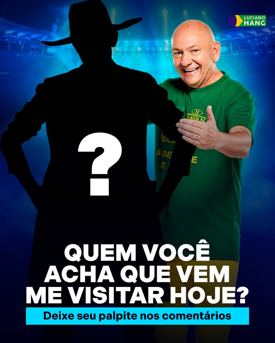 LucianoHangBr's tweet image. Quem será que vem visitar o Véio da Havan?
 Vou deixar uma pista: 🛻🤠🎤