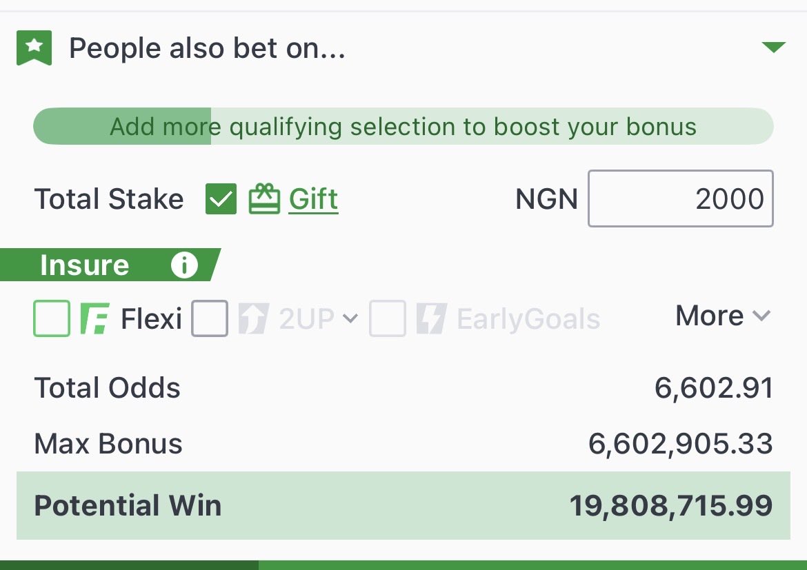 Dee_Kares's tweet photo. Play this first before you reason #GRAMMYs 

SPORTY CODES🇳🇬

NN6FBY - 23 ODDS
NUHDCG - 449 ODDS
T70J92 - 6K+ ODDS

Gamble Responsibly🔞

GreenLuck 🍀 https://t.co/afIVBK7b9h