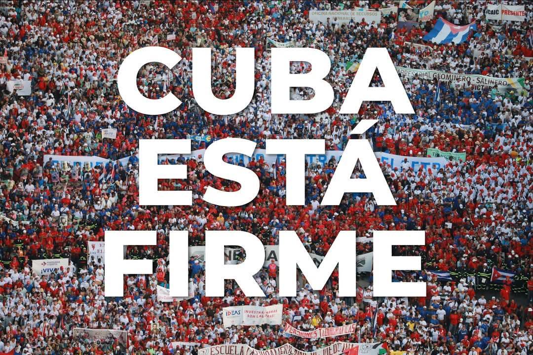 🇨🇺 La historia de #Cuba es la de un pueblo que nunca se rinde.  
Más de un siglo defendiendo su soberanía, y la batalla continúa.  
La voluntad del pueblo cubano sigue siendo irreductible.  
#CubaEstáFirme
