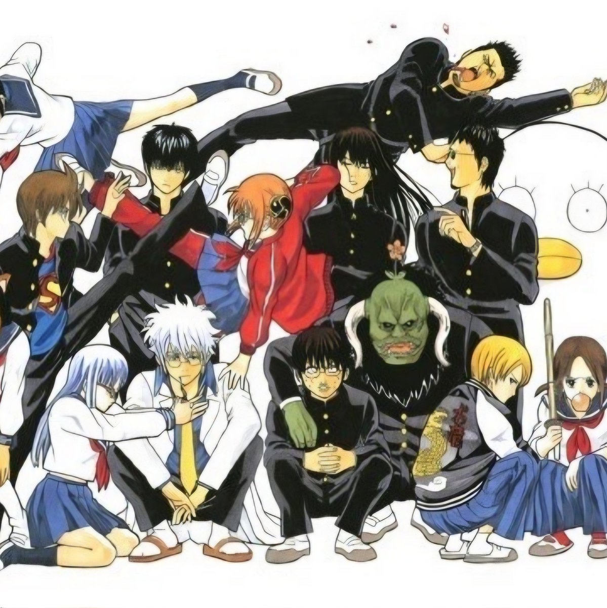 GINTAMA_00_'s tweet image. "うるせんだよ,てめえら"

#銀魂 #은혼 #GINTAMA #청코