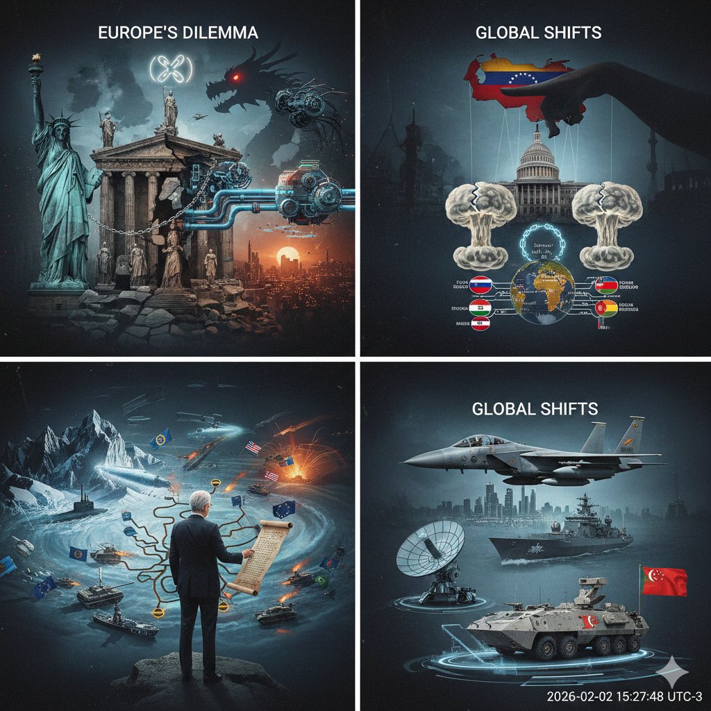 HILO #REALISMO2026  Comenzamos el diario reporte con análisis que no producen los medios argentos 
Ahí vamos!!

a. Mario Draghi y el futuro de Europa
1) Draghi (googleen todologos argentos) ha expresado que Europa va camino a una desintegración, algo que en X también advertimos