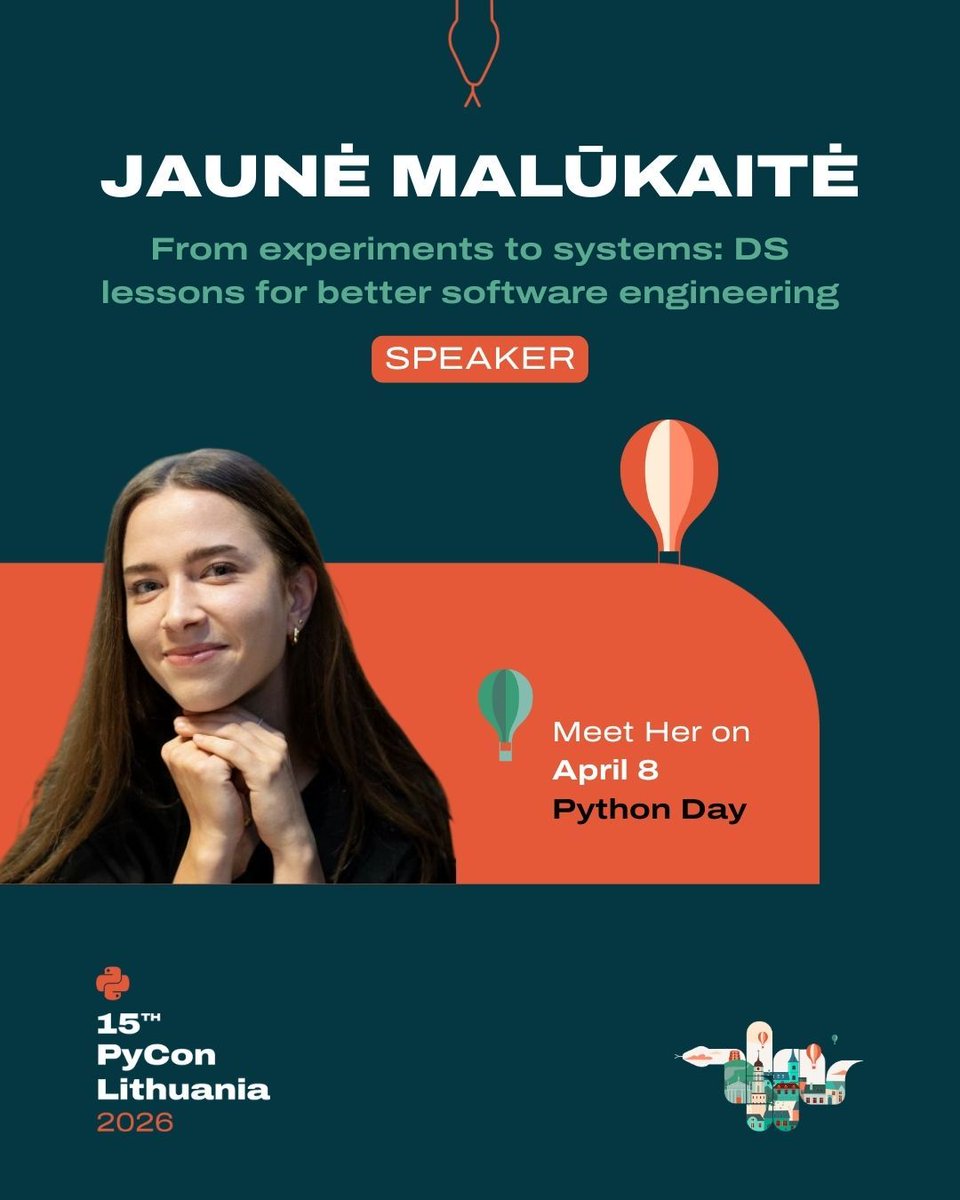 PyCon Lithuania tweet media