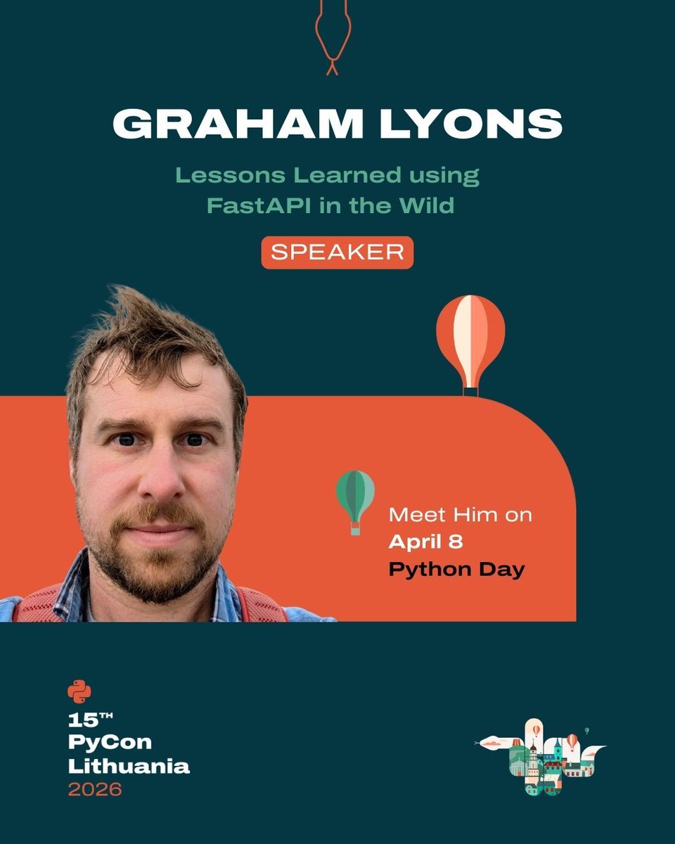 PyCon Lithuania tweet media