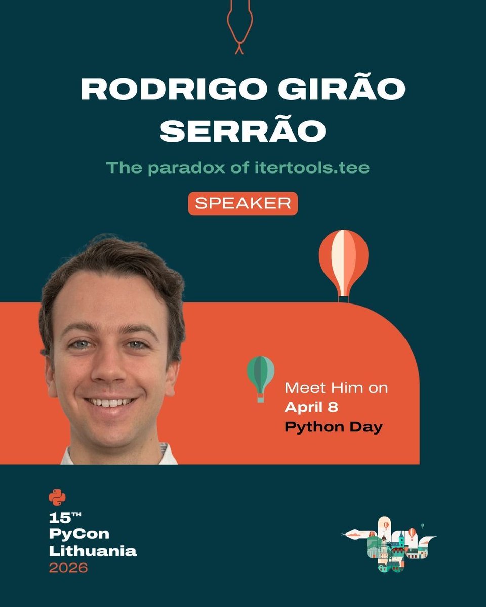 PyCon Lithuania tweet media