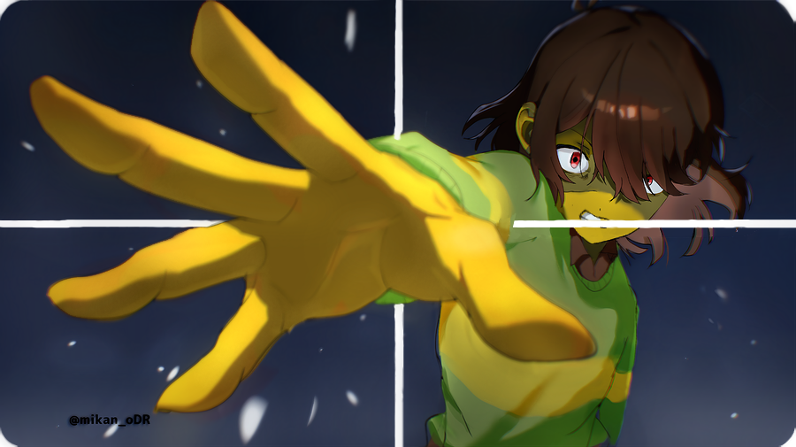 Something is breathing on the other side of the screen