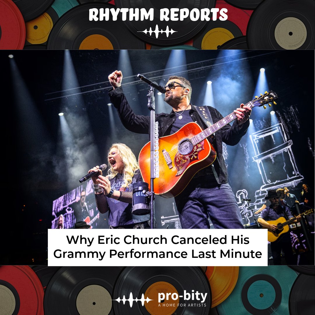 pro_bity's tweet photo. Fans were left shocked on Sunday night when country superstar Eric Church was a no-show at the 2026 Grammy Awards.

In a heartfelt message to fans, he revealed an unspecified illness made it impossible for him to attend.

📰 | https://t.co/Gl0B6VleAr

#EricChurch #Grammys2026 https://t.co/ROSFgsFkva