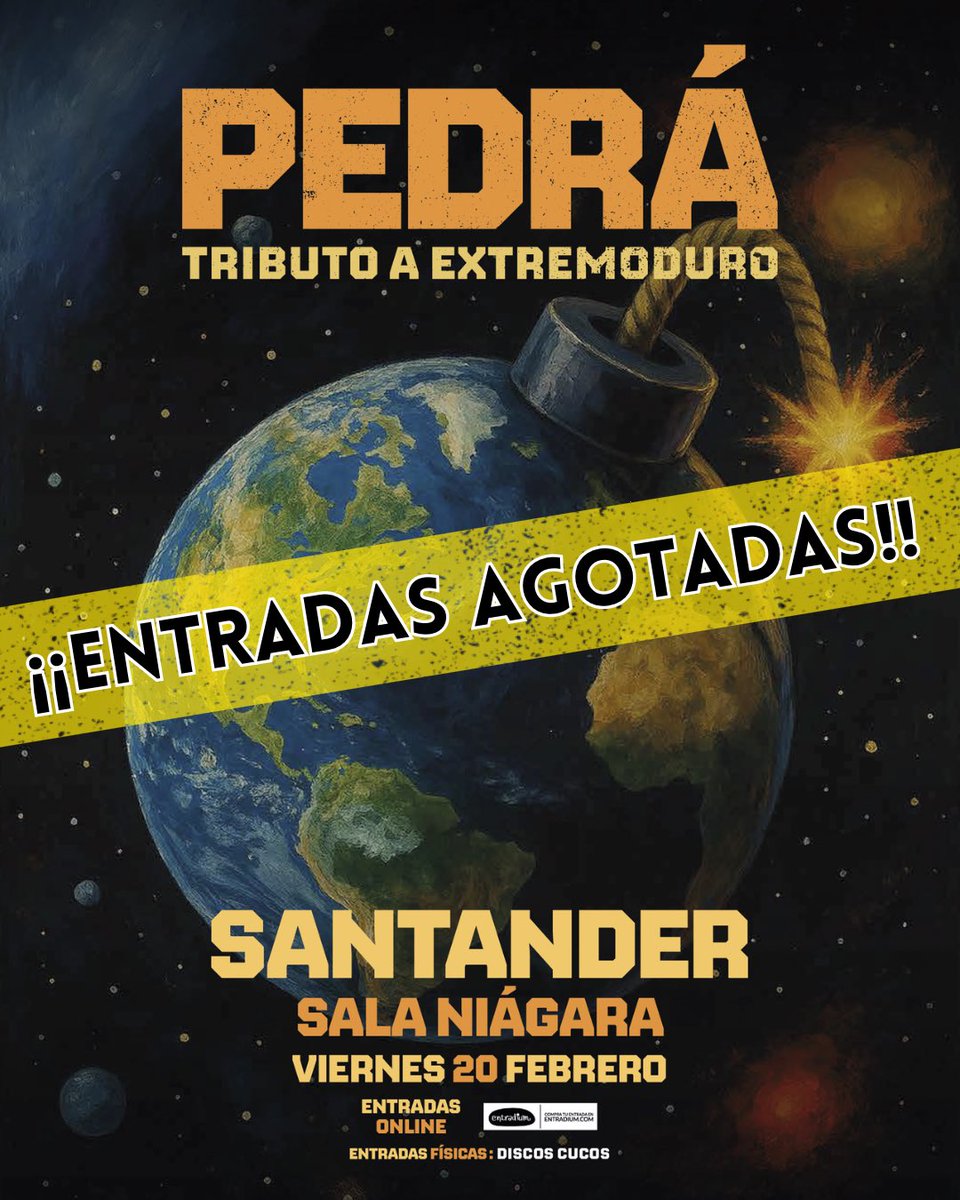 Pedrá (Tributo a Extremoduro) tweet media