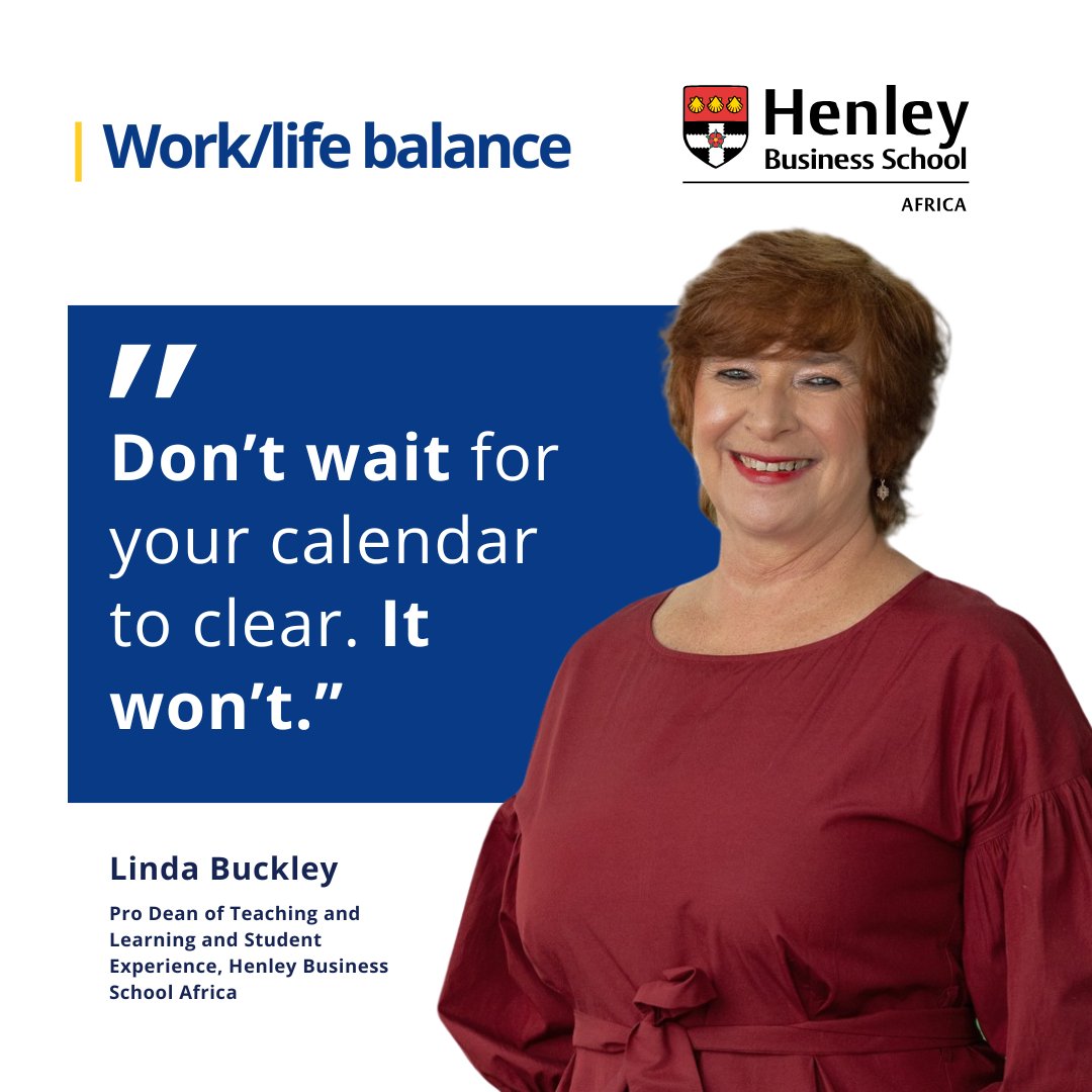 HenleyAfrica's tweet image. You won’t 'find'  the time to study.
You have to make it.

Linda Buckley’s latest blog breaks down how to juggle work, family, and advanced study in 2026: using the cracks in your day, not mythical free hours. 
bit.ly/46gFcMB#Henley… #ChooseGrowth #LifelongLearning #WorkStudy