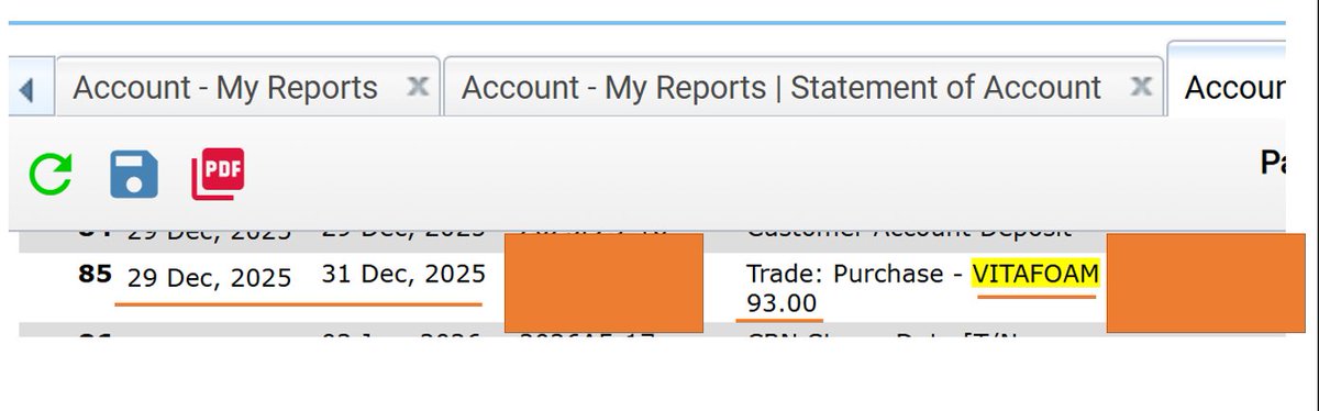 1himself's tweet photo. @Rxbremen Lol!!! The man said "quick money".
This STRATEGY you want to execute in February @ N113 was executed in December @ N93!!!
I only want people to be careful in Investment decisions... https://t.co/9XpWwqAlRi