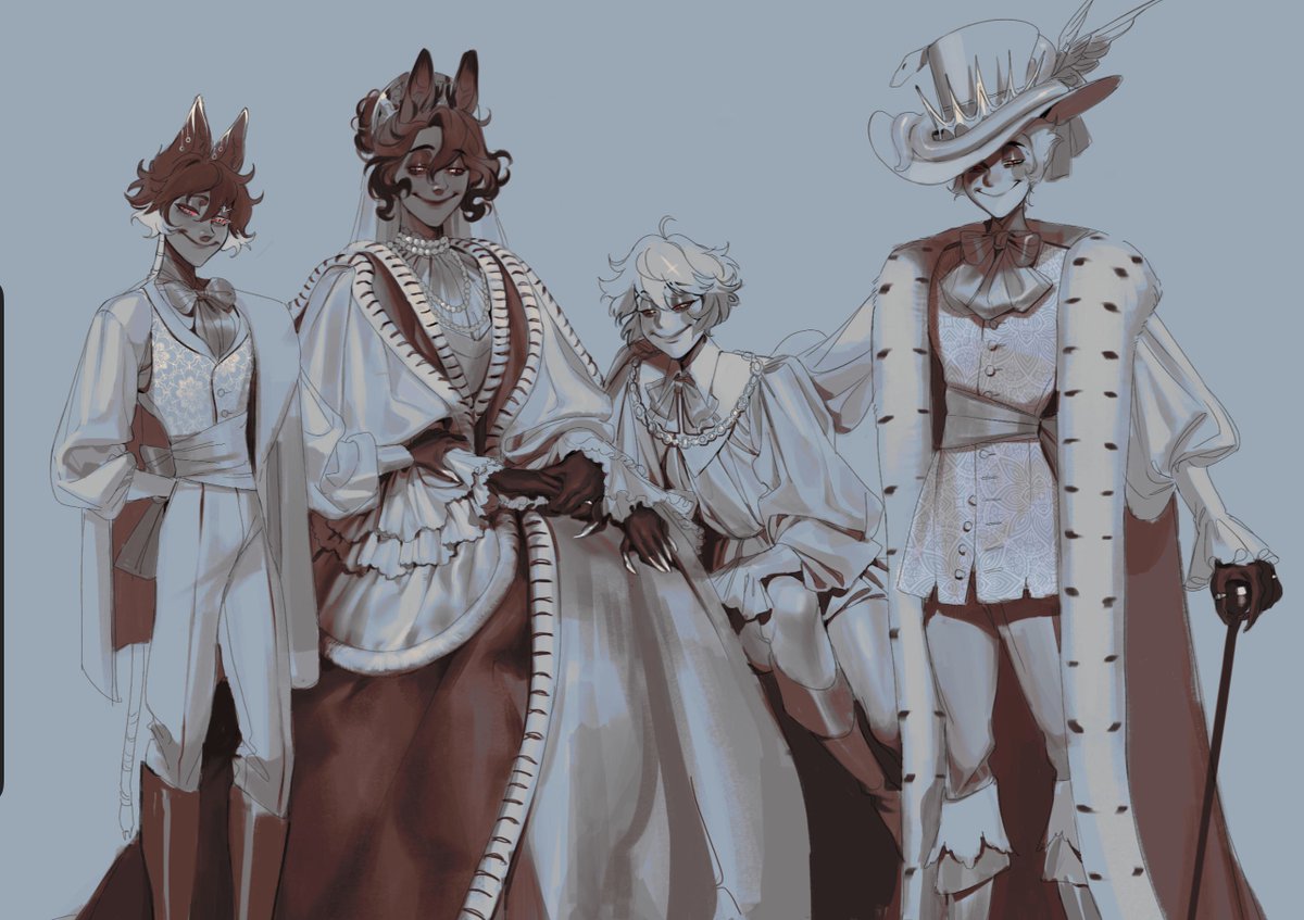 Fanart for my fanfic "Courtship of Power" by the talented <a href="/Capochiino1/">Capo</a>  - please show them your support! :D