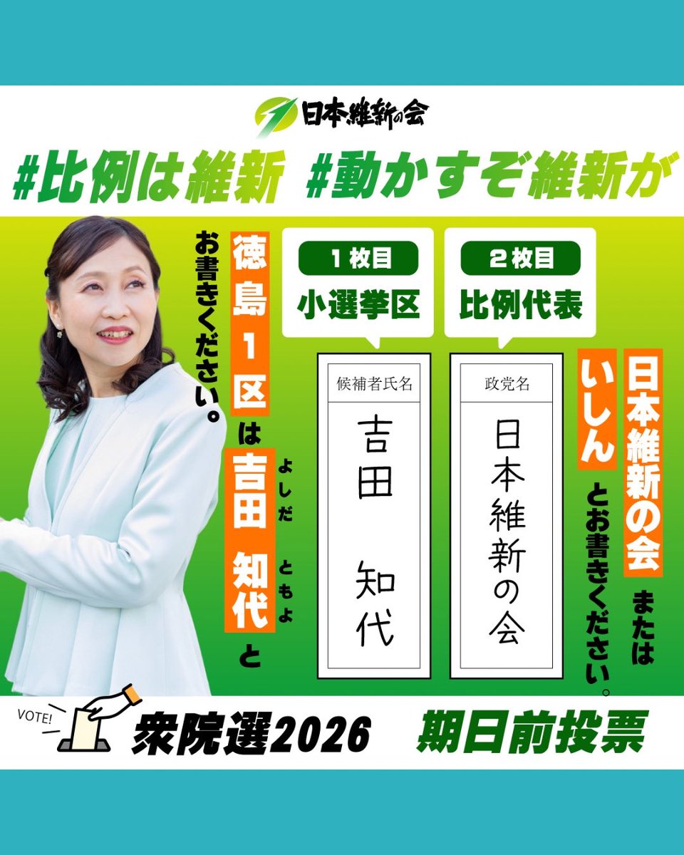 吉田知代｜日本維新の会 (@yoshida223tomo) / Posts / X